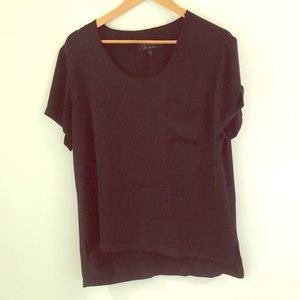 Rag and Bone silk t shirt
